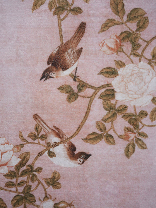 绣园造物｜国风新中式客厅玄关书房花鸟图挂画挂毯装饰画